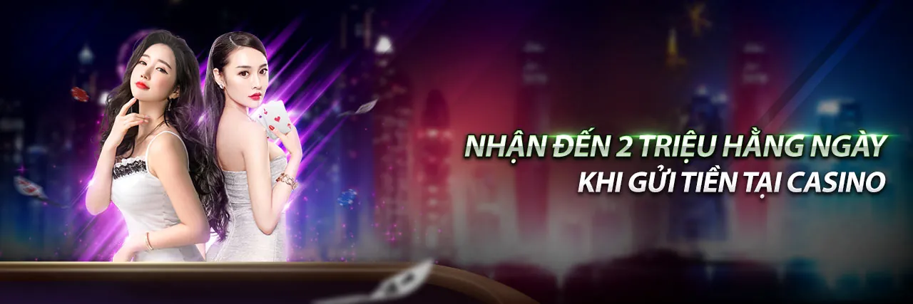 Sảnh Sòng Bạc rikvip sang trọng với các trò chơi casino